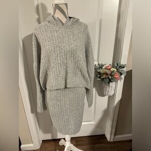 Express Cable Knit Outfit